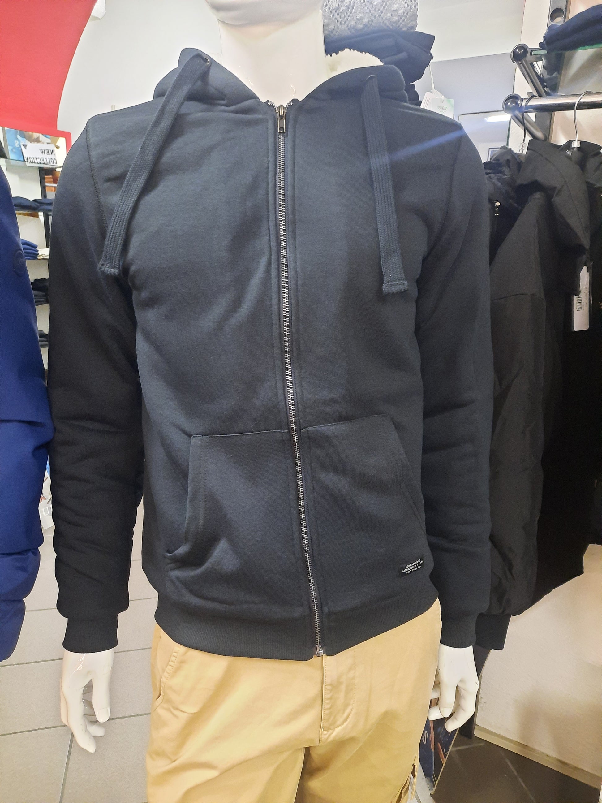 BLEND felpa/giubbotto interno orsetto