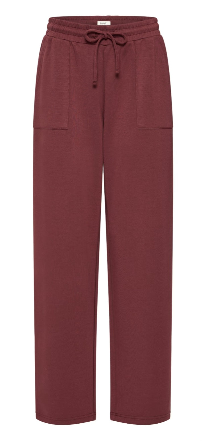B.YOUNG pantalone tuta bordeaux