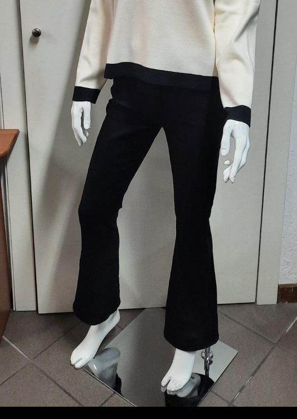 B.YOUNG jeans nero gamba svasata