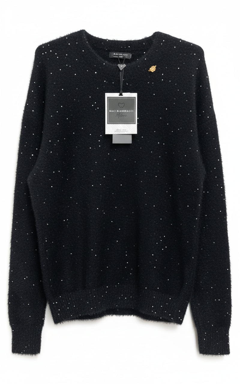 BACI E ABBRACCI maglioncino pelosetto